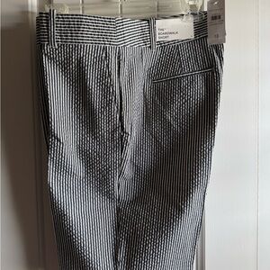 Ann Taylor Navy and White Boardwalk Shorts